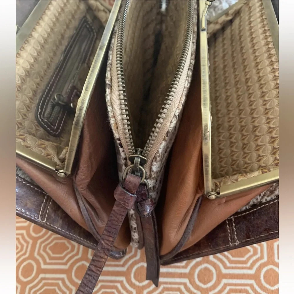 Hayden Harnett Satchel; Unique Vintage Handbag NWOT - Picture 7 of 8